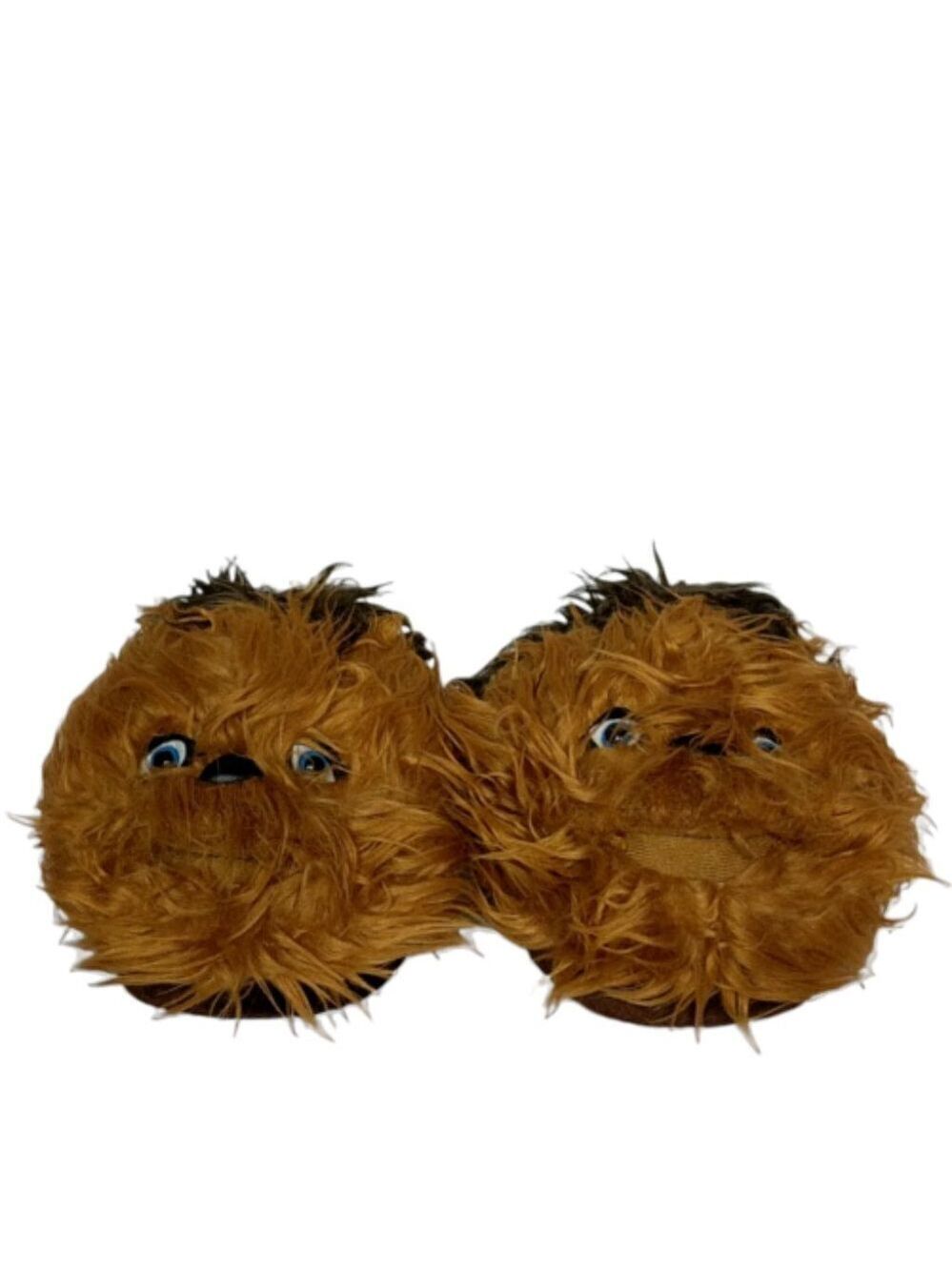 Star Wars Chewbacca Wookie Slippers Brown Small Bioworld